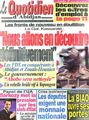 Le Quotidien d’Abidjan N° 400