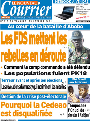 Le Nouveau Courrier N° 213