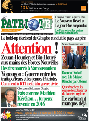 Le Patriote N° 3403