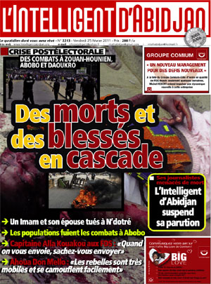 L’intelligent d’Abidjan N° 2213