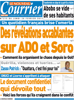 Le Nouveau Courrier N° 215