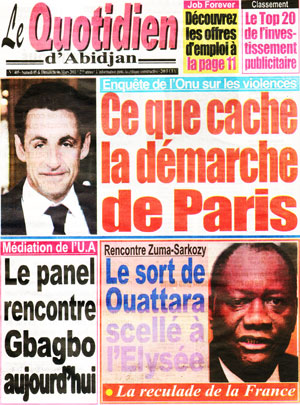 Le Quotidien d’Abidjan N° 405