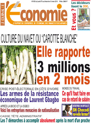 Le Journal De L’Economie N° 105