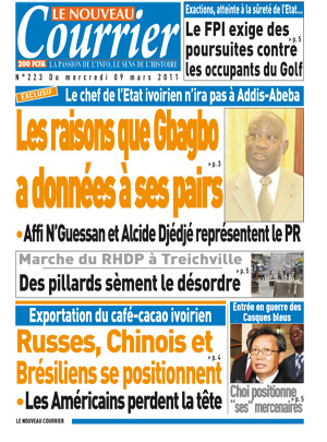 Le Nouveau Courrier N° 223