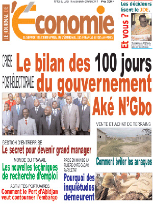 Le Journal De L’Economie N° 106