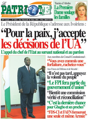 Le Patriote N° 3412