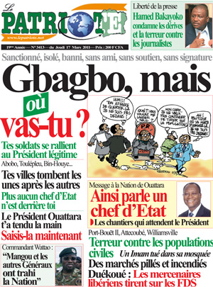 Le Patriote N° 3413