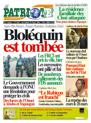 Le Patriote N° 3417