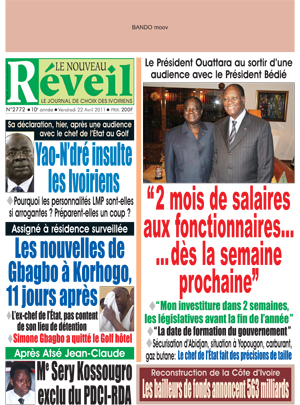Le Nouveau Réveil N° 2772