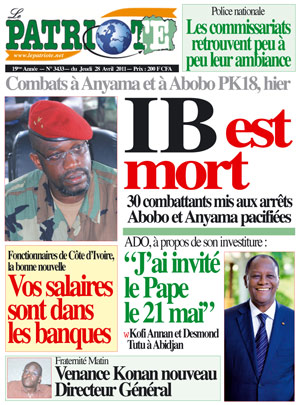 Le Patriote N° 3433