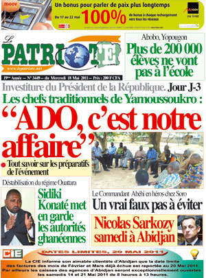 Le Patriote N° 3449