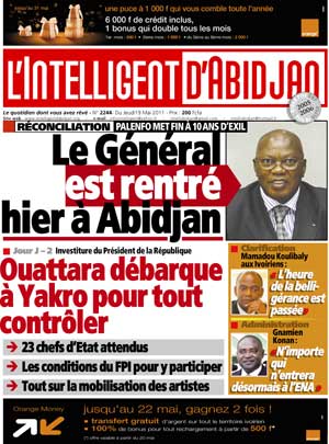 L’intelligent d’Abidjan N° 2244