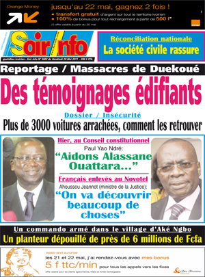 Soir Info N° 5002