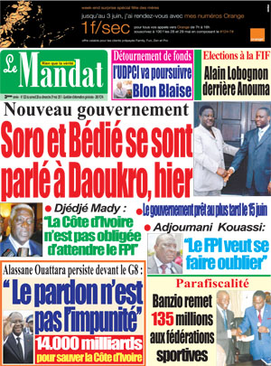 Le Mandat N° 523