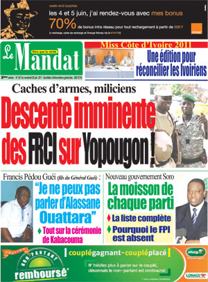 Le Mandat N° 527