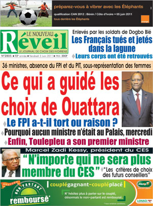 Le Nouveau Réveil N° 2805