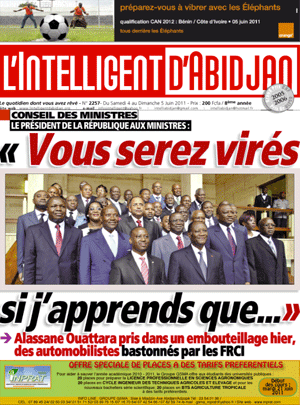 L’intelligent d’Abidjan N° 2257