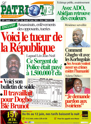 Le Patriote N° 3467