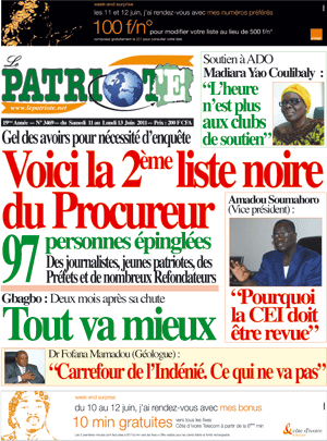 Le Patriote N° 3469