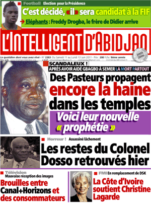 L’intelligent d’Abidjan N° 2263