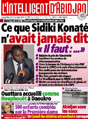 L’intelligent d’Abidjan N° 2267
