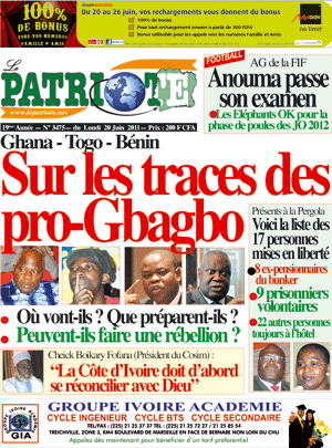 Le Patriote N° 3475