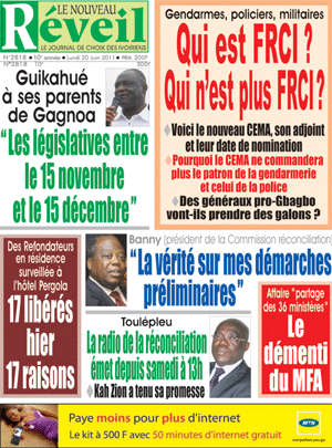 Le Nouveau Réveil N° 2818