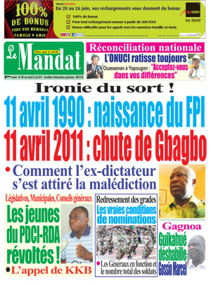 Le Mandat N° 541