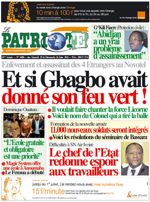 Le Patriote N° 3480