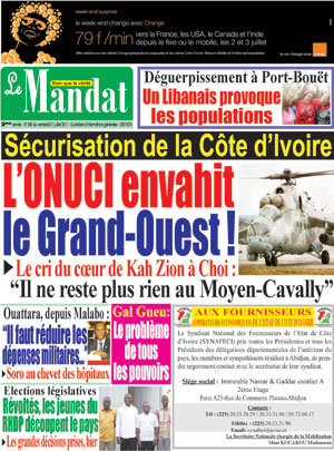 Le Mandat N° 550