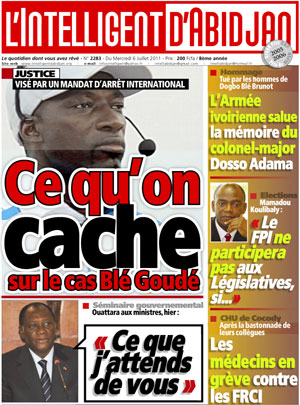 L’intelligent d’Abidjan N° 2283
