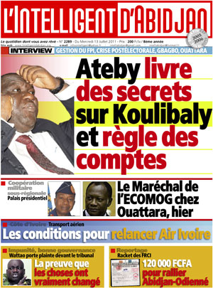 L’intelligent d’Abidjan N° 2289