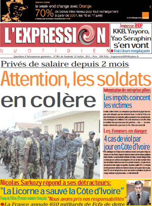 L’expression N° 581