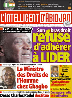 L’intelligent d’Abidjan N° 2291