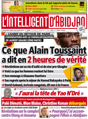L’intelligent d’Abidjan N° 2296
