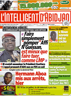 L’intelligent d’Abidjan N° 2297