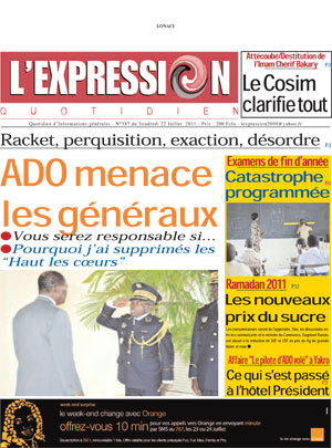 L’expression N° 587