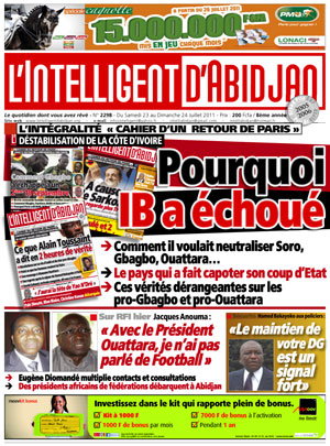 L’intelligent d’Abidjan N° 2298