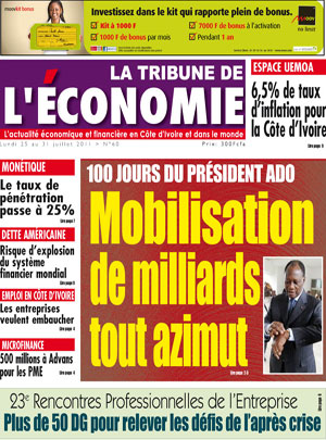 La Tribune de l’Economie N° 60