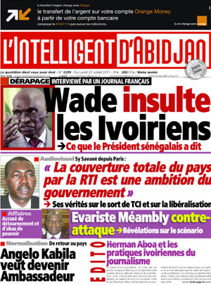 L’intelligent d’Abidjan N° 2299