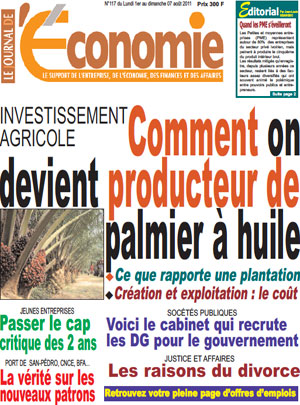Le Journal De L’Economie N° 117