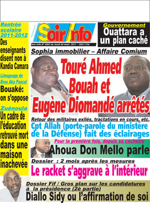 Soir Info N° 5065