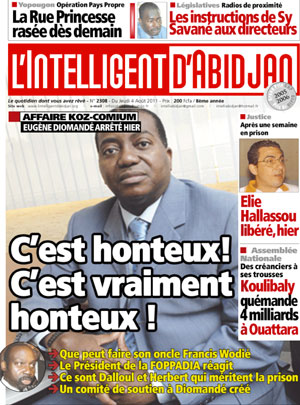 L’intelligent d’Abidjan N° 2308