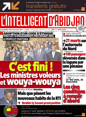 L’intelligent d’Abidjan N° 2312
