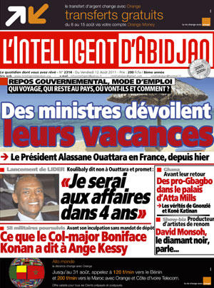 L’intelligent d’Abidjan N° 2314