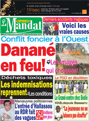 Le Mandat N° 586
