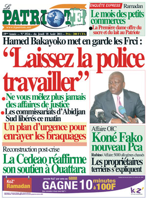 Le Patriote N° 3524