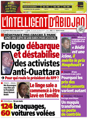 L’intelligent d’Abidjan N° 2318