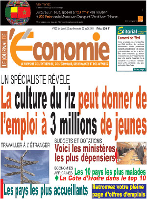 Le Journal De L’Economie N° 120