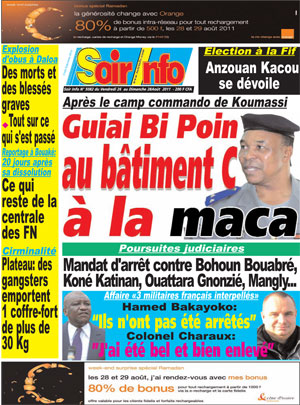 Soir Info N° 5082